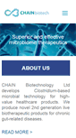 Mobile Screenshot of chainbiotech.com