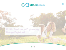 Tablet Screenshot of chainbiotech.com